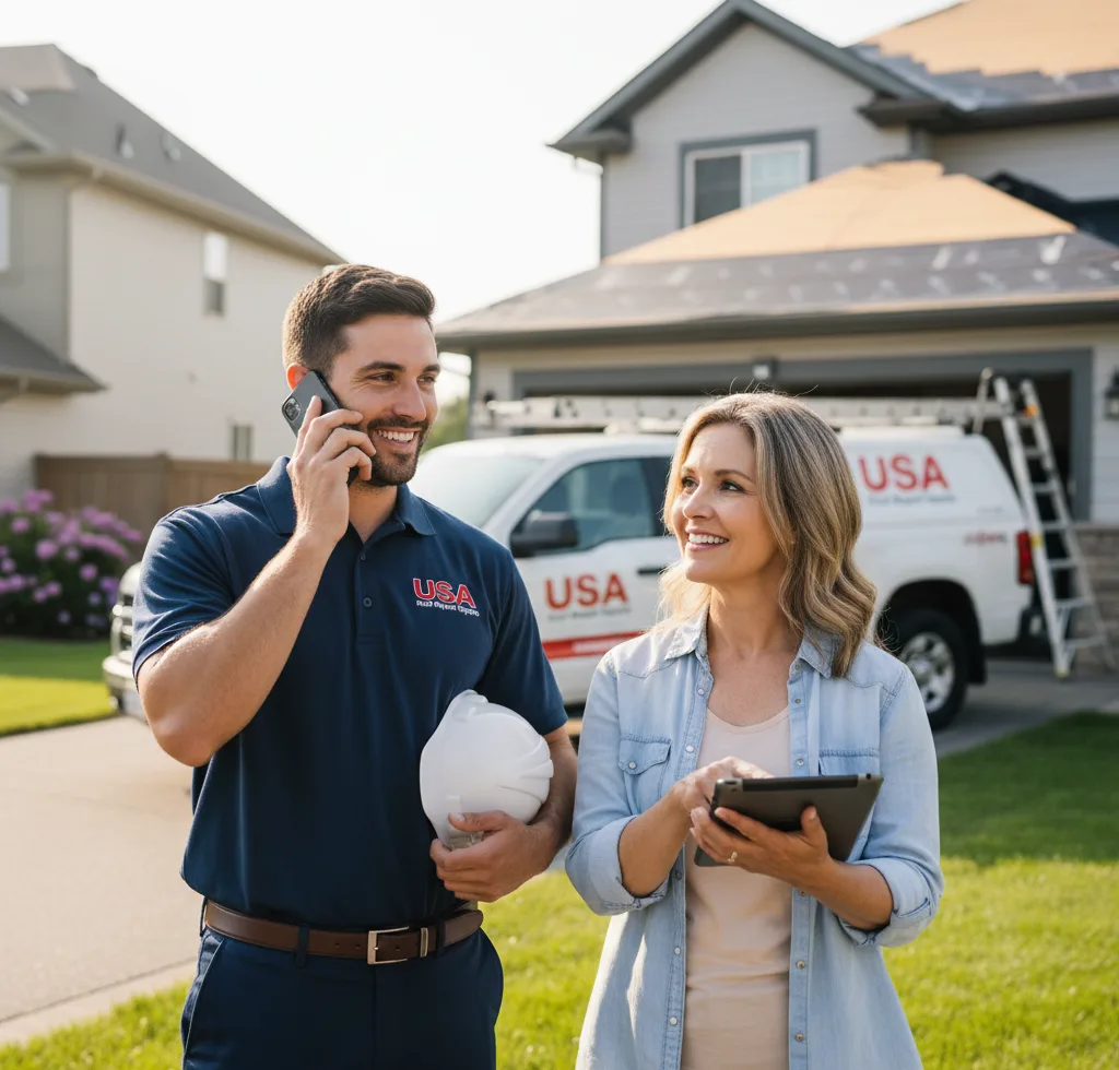 USA Roof Repair Experts customer support in Allen Park